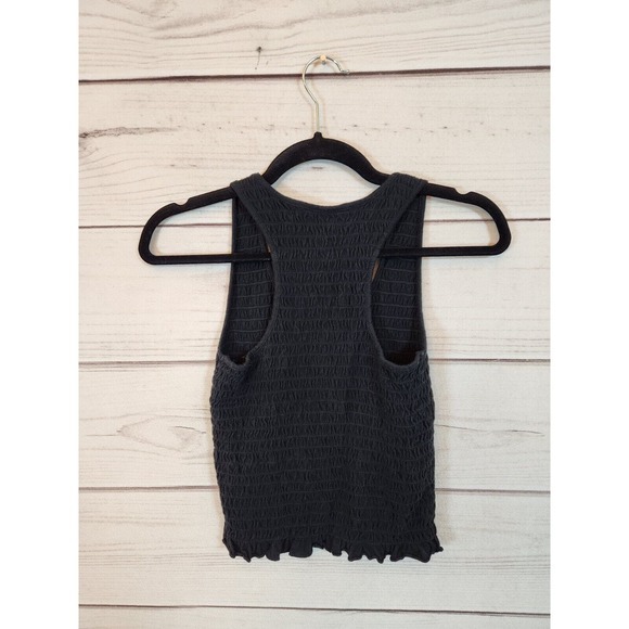 American‎ Eagle Outfitters Women's Black Stretch Tank Top Size XS - Picture 2 of 6